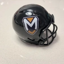 Manchester Spartans custom pocket pro helmet D3 Division 3