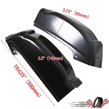 Pair Cab Corners For 99-07 Chevrolet Silverado GMC Sierra 1500/2500 Extended Cab