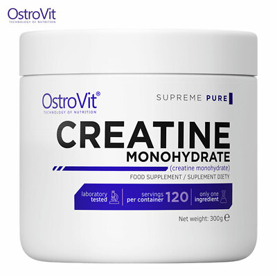 OSTROVIT CREATINE MONOHYDRATE 120 SERVINGS!! - Pure Pharmaceutical Grade Powder 