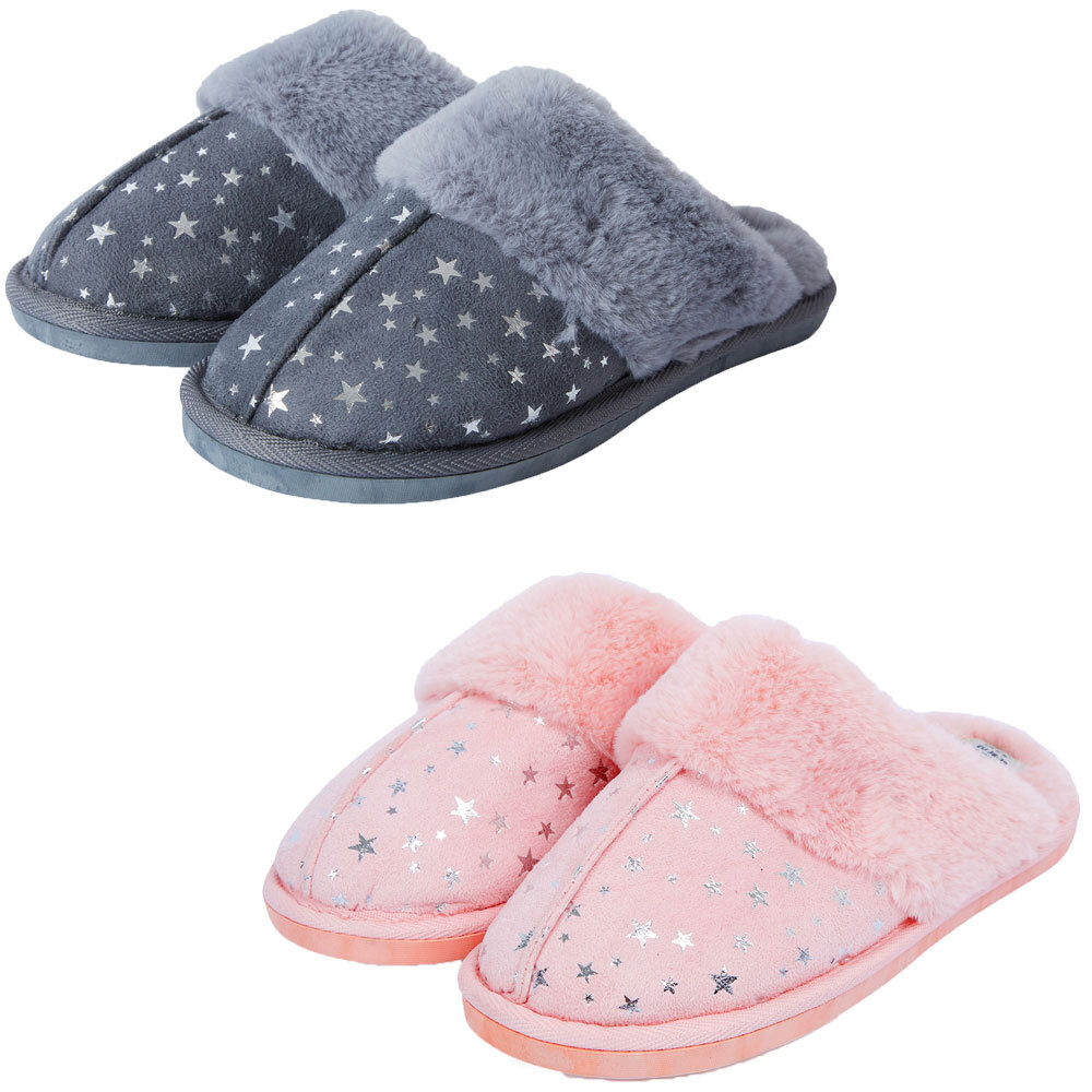 Tokyo Laundry Women's Slippers Mule Gravity Faux Suede with Faux