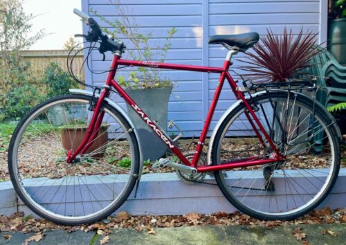 Saracen Skyline Super Tourist vintage 531 touring bicycle 24 speed metallic red - Picture 2 of 10