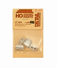Detail Associates HO Scale Parts LT 1016, Warning Light Housing SP Baldwin, NOS