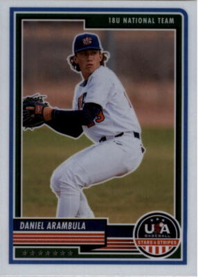 2023 USA Baseball Stars and Stripes Baseball Card Pick (Base)