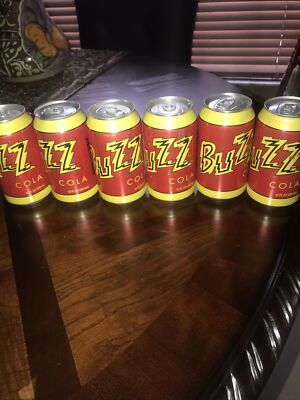  The Simpsons Movie Buzz Cola 7-11 Kwik-E-Mart Promotional Soda Can FULL/SEALED
