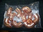 Nibco Copper 1" C X C 90 Degree Elbow 607 Lot of 10 9055750 New