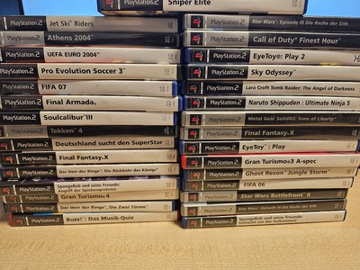 29x Spielesammlung Playstation 2