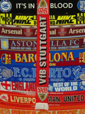 5 5 Vfb Stuttgart Football Scarf Soccer Ebay