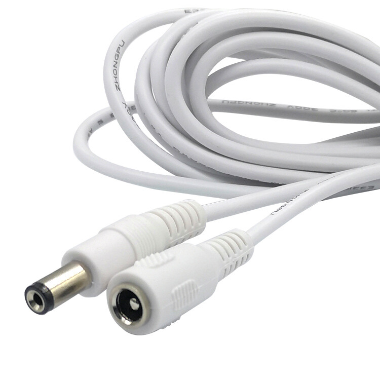EXTENSION LEAD CABLE CORD 3 Meter FOR DC 12V-24V POWER SUPPLY ADAPTERS ...