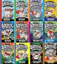 Captain Underpants Books 1-12 Complete FULL C...