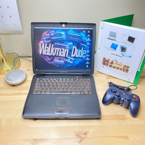 Apple Powerbook G3 Lombard - 400Mhz 384Mb Ram 64Gb Ssd | Os 9 Win 98 iMac iBook
