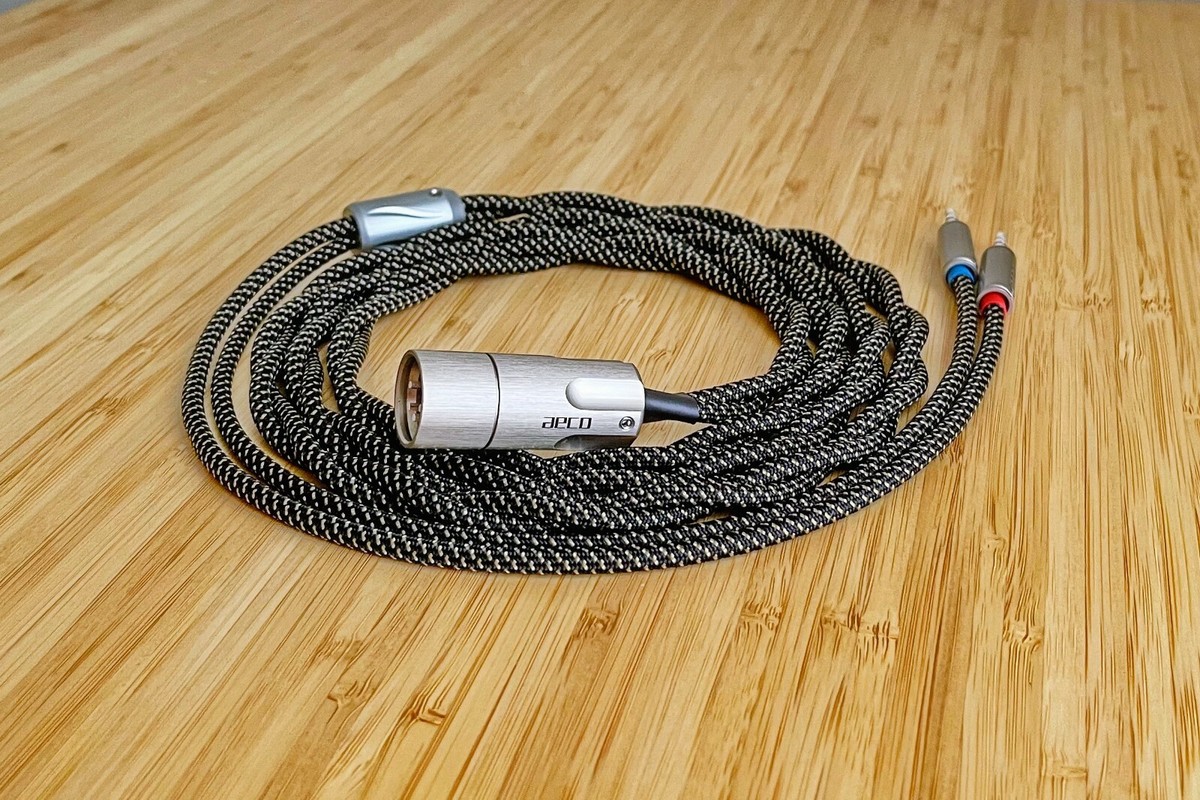 Cavo Cuffia Ibrido Rame Oro Argento GSAUDIOCABLES 6ft – Per Focal, Hifiman, Sony, Denon