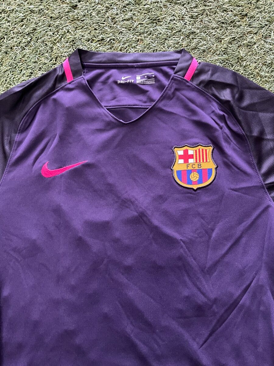 17-18 FC Barcelona MESSI 10番　away NIKE S 2017/18 Barcelona Away Jersey #10 Messi 2XL Nike Soccer