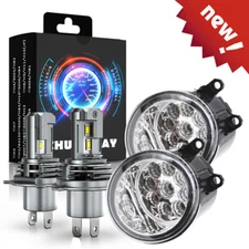 6000K LED Headlight High Low Beam Bumper Fog Light For TOYOTA HIGHLANDER 2008-10