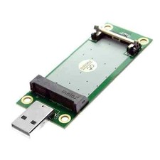 Mini PCIe WWAN Card to USB Adapter 4G module with SIM Slot, PCI Express