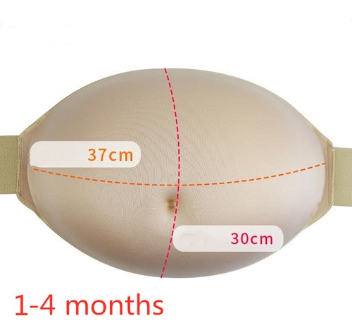 Esponja falsa vientre embarazo protuberancia artificial barriga realista accesorios de actor - Imagen 10 de 34