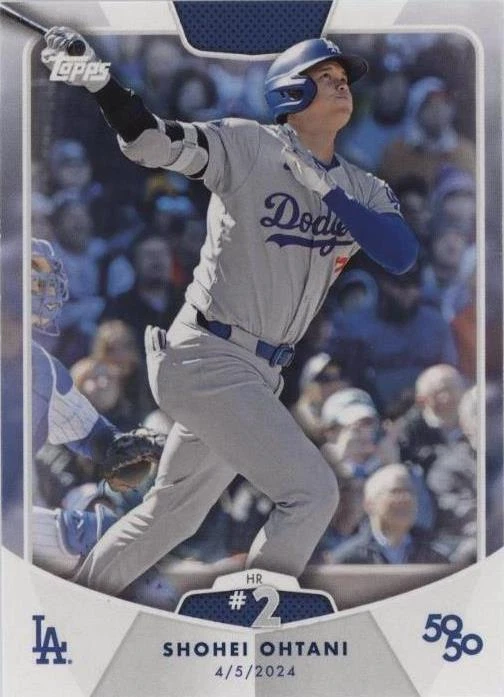 2024 Topps 50/50: Shohei Ohtani - Shohei Ohtani #3 for sale | eBay