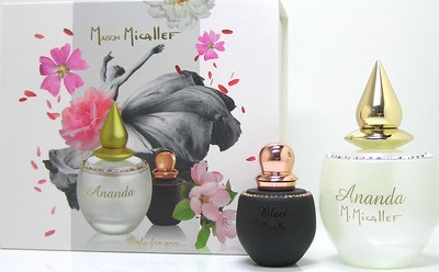 M. Micallef Ananda Black Ananda  EDP / Eau de Parfum  Damen Set