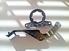 2000-2006 MERCEDES-BENZ W220 S320 S430 ~ RIGHT HEADLIGHT NOZZLE BRACKET