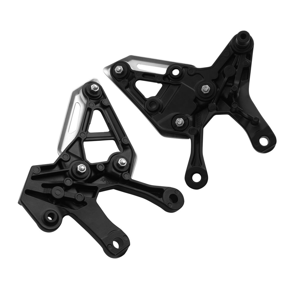 Front Foot Pegs Footrest Brake Shift Pedals Set Fit For Kawasaki