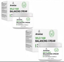 2 Piece Premium Wild Yam Cream 4 oz Each