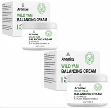 2 Piece Premium Wild Yam Cream 4 oz Each