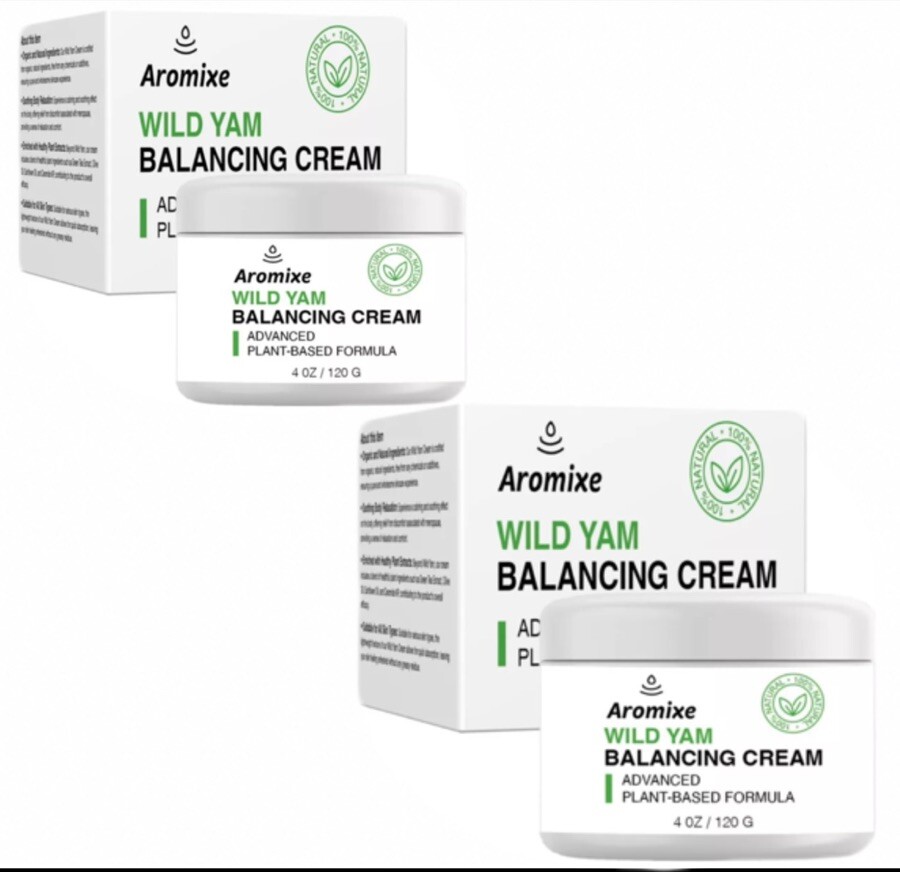 Crema de ñame silvestre premium de 2 piezas de 4 oz cada una