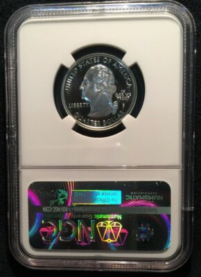 1999 S Silver CONNECTICUT Washington State Quarter 25C NGC PF 69
