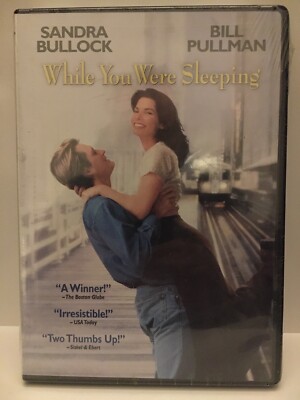 While You Were Sleeping (DVD, 1995) Watermark! Sandra Bullock! Factory Sealed!