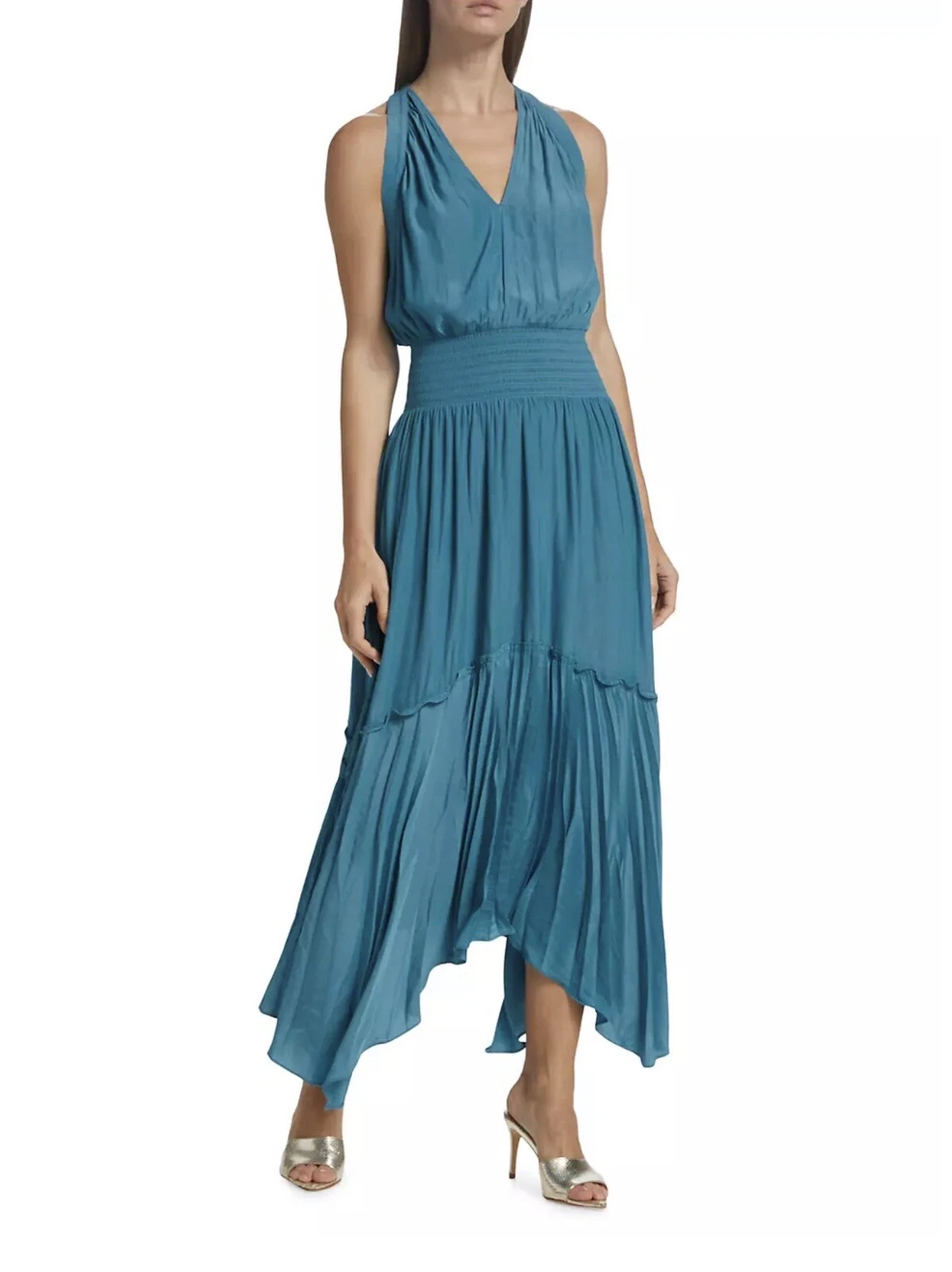 VALENTINO Maxi abito Ramy Brook Valentine Halter taglia XS