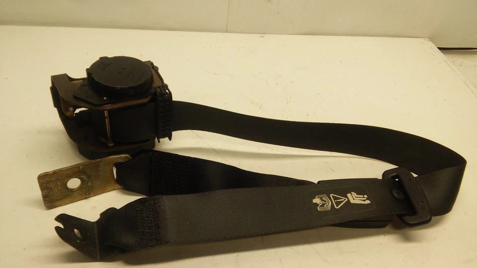 02-05 CINTURÓN SEGURIDAD PASAJERO TRASERO DERECHO BMW 745LI NEGRO OEM NS50977 Foto 3 de 4