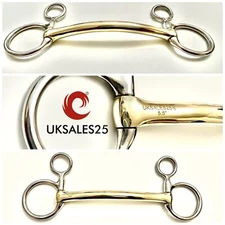 Hanging Cheek Mullen Mouth Snaffle Bit GS & SS  (UKSALES25®) *SAME DAY DISPATCH*