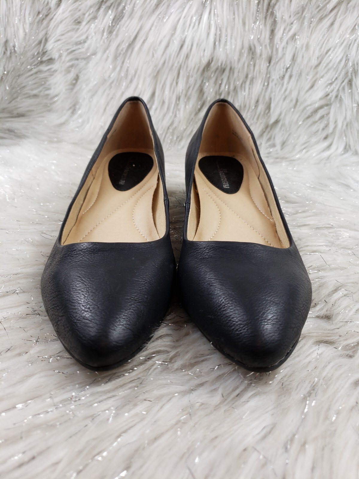 CL by Laundry Basic Black Pointed Toe Pumps Heels… - image 4