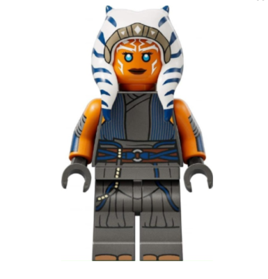 Lego Ahsoka Tano (Adult) 75362 Printed Arms Star Wars Minifigure