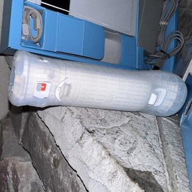 Nintendo Wii Console System in Original Box + 3 Controllers RVL-001 w/ NES Skin