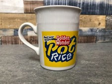 Vintage Mug Advertising Golden Wonder Pot Rice Best Ever Recipe-Some Marks On