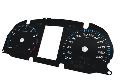 Mitsubishi Outlander - Speedometer dials MPH to KM/H Gauges - Picture 6 of 7