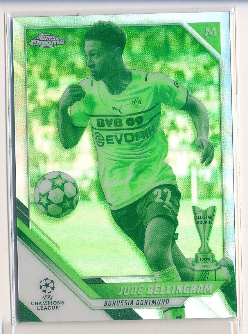 2021-2022 Topps Chrome UEFA Night Vision Refractor /225 Jude Bellingham #58