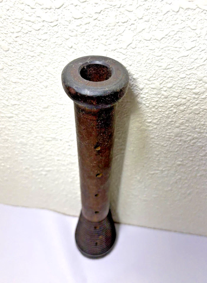 Antique Wood Beehive Bobbin Spool Textile Sewing Tool 12” - Image 3 of 4