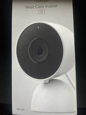 Google - Nest Cam Indoor (wired, 3rd gen) - Latest Model - 2K Video