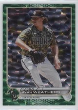 2022 Topps Series 1 Green Foil 207/499 Ryan Weathers #70 1u6