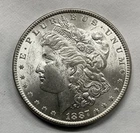 Mint State 1887-P Morgan Silver Dollar (All Original) ~ U.S. $1 Coin ~ 1c START