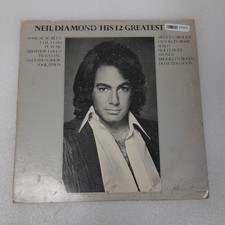 Neil Diamond His 12 Greatest Hits LP Vinyl Album Record Rock