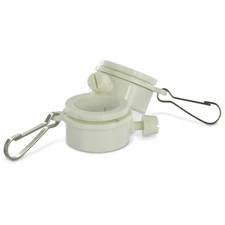 Rotating Flag Mounting Ring Clips 2 Pack fits 1” Outside Diameter Flagpoles