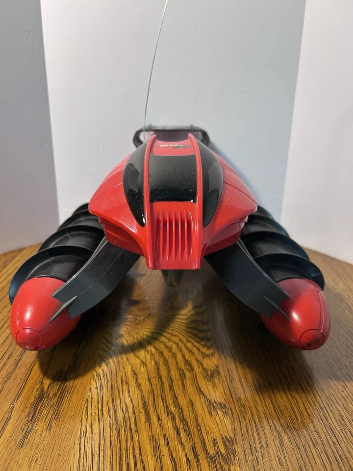 Tyco Hot Wheels RC Red Terrain Twister con cargador remoto necesita batería probada Foto 4 de 4