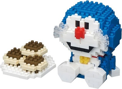 Nano Block I'm Doraemon Doraemon (Doraemon's sitting pose ver.) NBCC_074