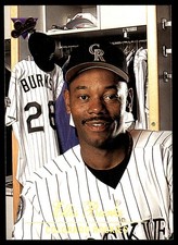 Ellis Burks 1994 Studio #176 Rockies MLB READ FREE SHIPPING AutographDen