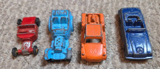 Tootsie Toy  Midge Lot of 4 metal toy Cars Vintage 1940s