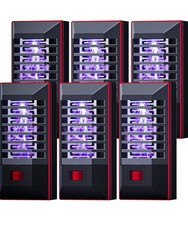 Bug Zapper and Insect Pest Fly Killer, 6 Pack Electric Mosquito Zapper for Indo