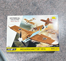 Cobi Messerschmitt Bf 109 G Wwii Historical Collection 350pc W Stand 5761 Cobi Messerschmitt Bf 109 G Wwii Historical Collection 350pc W Stand 5761