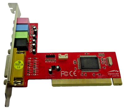 SPEEDLINK *** SL-8861-SRD *** PCI-e Soundkarte #GK13955
